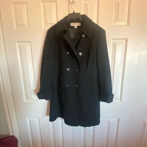 Liz Claiborne Classic Black Pea Coat